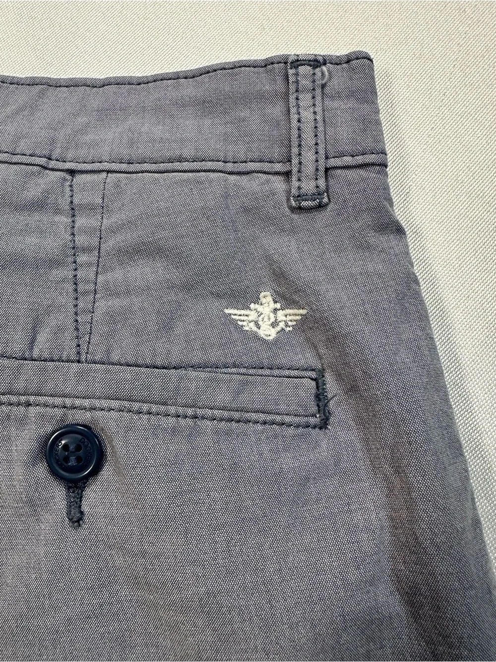 Dockers Men's Shorts in Slate Blue Gray